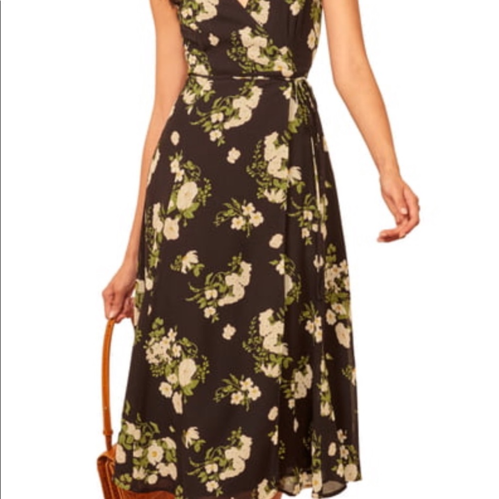 Reformation Wrap Dress
